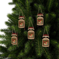 Sled Ornaments