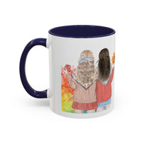 Sister Love Accent Coffee Mug (11, 15oz)