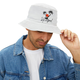 Life is Good Bucket Hat (AOP)