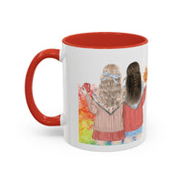 Sister Love Accent Coffee Mug (11, 15oz)