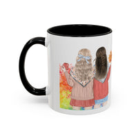 Sister Love Accent Coffee Mug (11, 15oz)