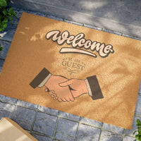 Welcome Be Our Guest Doormat